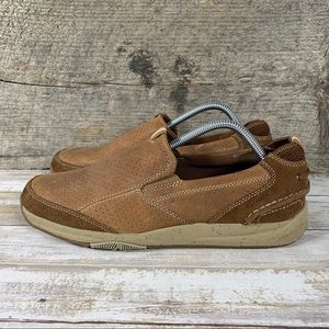 Clarks Leather Slip Ons Men’s Size 9